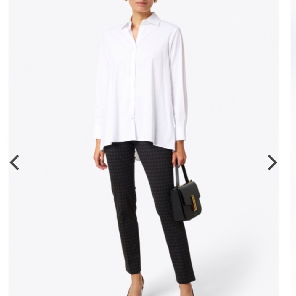 Jason Wu White Oversized Button Down - image 1